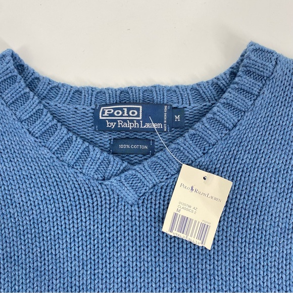 Polo Ralph Lauren Blue Knitted Pullover Sweater - Picture 2 of 5